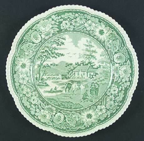 Native Green Dinner Plate