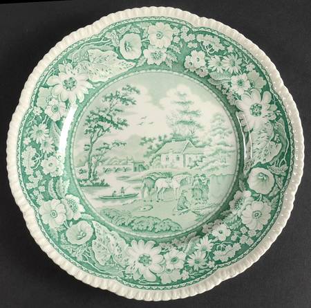 Native Green Salad Plate
