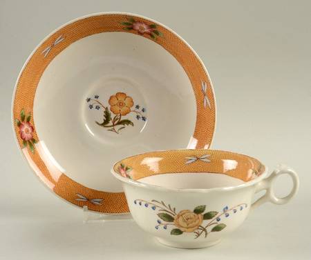 ROC4 Footed Cup & Saucer Set