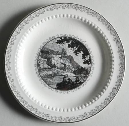Scenario Black Bread & Butter Plate