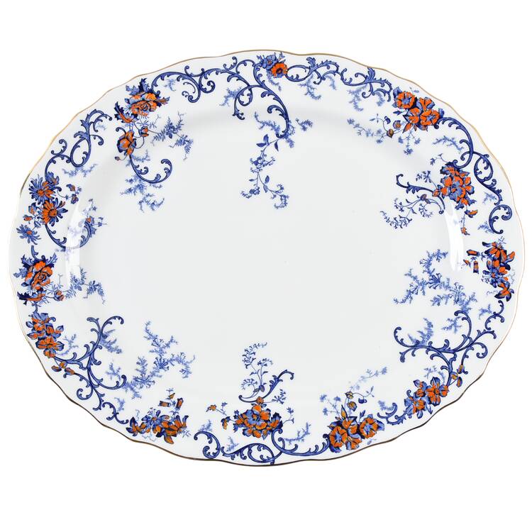 Shangri La 16" Oval Serving Platter