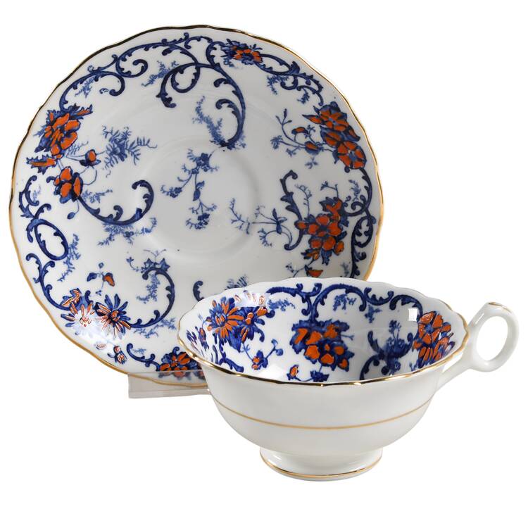 Shangri La Footed Cup & Saucer Set