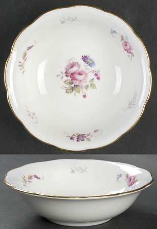 Shrewsbury (Gold Trim) Coupe Cereal Bowl