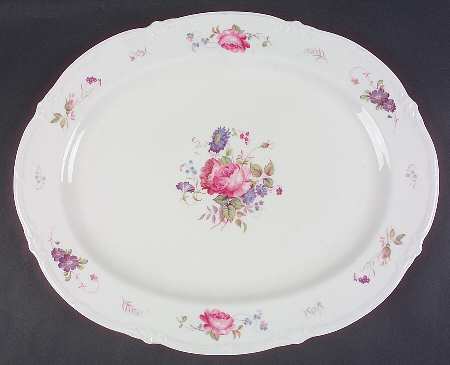 Shrewsbury (No Trim) 16" Oval Serving Platter