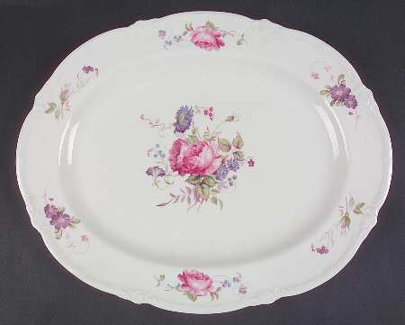 Shrewsbury (No Trim) 14" Oval Serving Platter