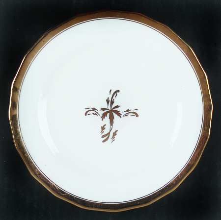 Tea Leaf Salad Plate by Royal Cauldon