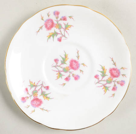Thistle Saucer for Cream Soup Bowl
