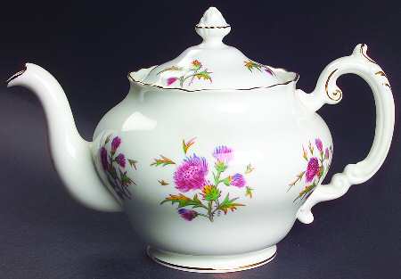Thistle Teapot & Lid
