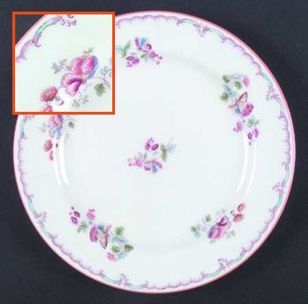 Chintz Luncheon Plate