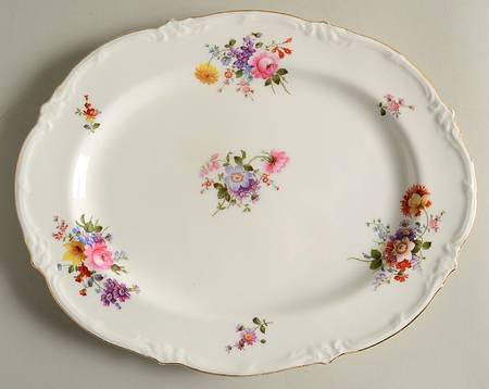 Marita 12" Oval Serving Platter