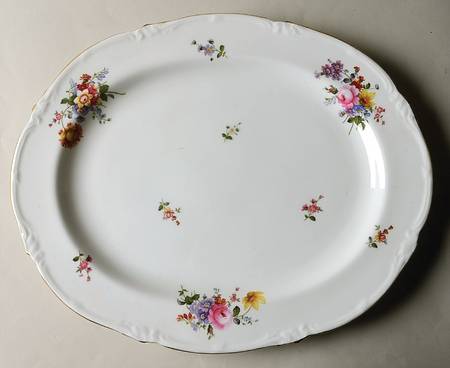 Marita 14" Oval Serving Platter