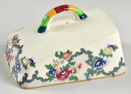 Victoria Cheese Dish Lid, Lid Only (Wedge)