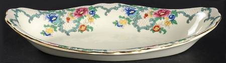 Victoria (Scalloped, Gold Trim) Relish