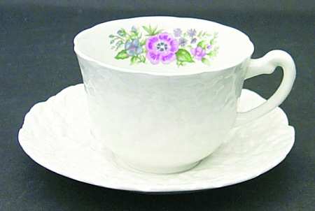 Woodstock Flat Cup & Saucer Set