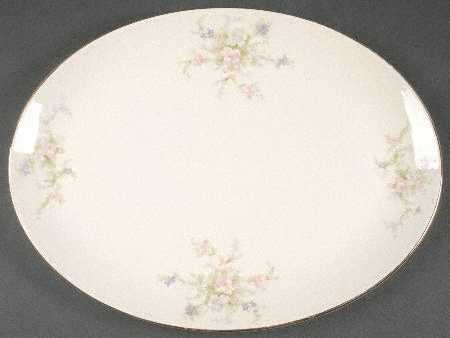 Appleblossom 14" Oval Serving Platter