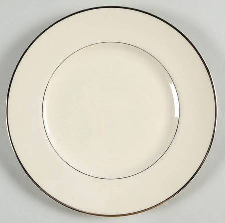 Simplicity Platinum Salad Plate by Royal Devon