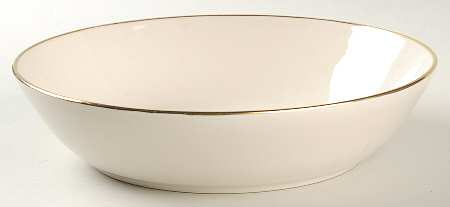 Simplicity Gold 8" Round Vegetable Bowl