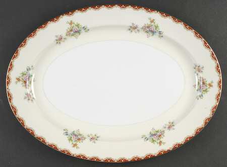 Adrian 16" Oval Serving Platter