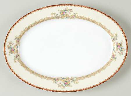 Adrian 12" Oval Serving Platter