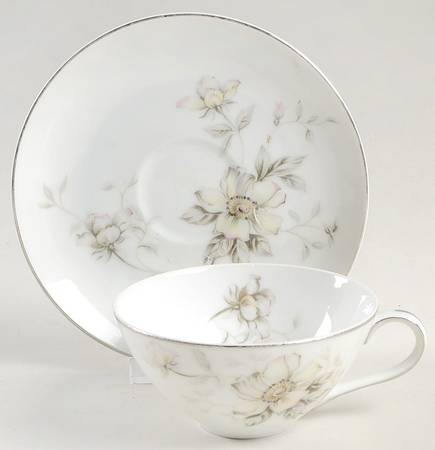 Enchantment Flat Cup & Saucer Set