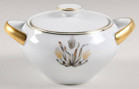 Golden Harvest Sugar Bowl & Lid