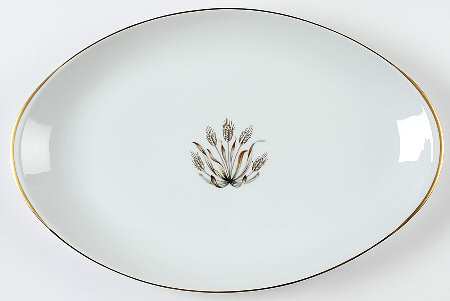 Golden Harvest 16" Oval Serving Platter