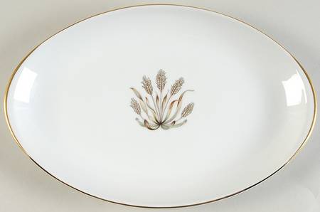 Golden Harvest 11" Oval Serving Platter