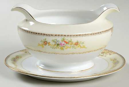 Jackson Gravy Boat with Attached Underplate