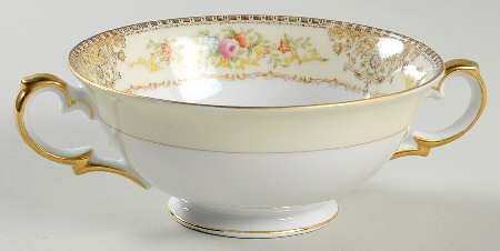 Jackson Footed Cream Soup Bowl