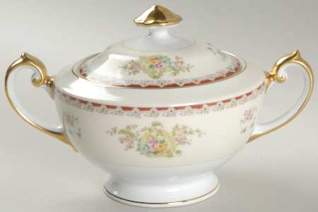 Oneida Sugar Bowl & Lid