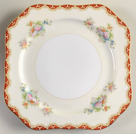 Rutland (Smooth Verge, Japan) Square Salad Plate