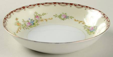 Saratoga (Multicolor Flowers) Fruit/Dessert (Sauce) Bowl
