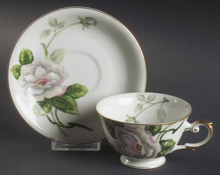 Scarsdale Footed Cup & Saucer Set