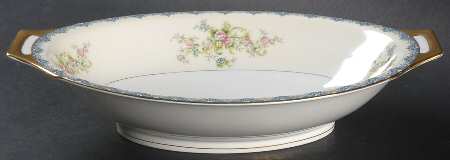 Seneca Blue 11" Oval Vegetable Bowl