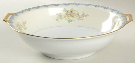 Seneca Blue 9" Round Vegetable Bowl