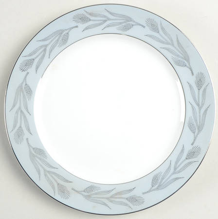 Silver Wheat Bread & Butter Plate
