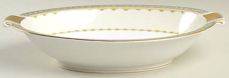 Tioga 11" Oval Vegetable Bowl