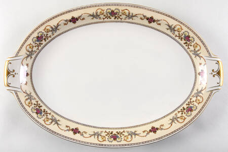 Wheeling (Japan) 18" Oval Serving Platter