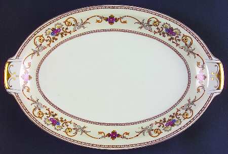 Wheeling (Japan) 13" Oval Serving Platter
