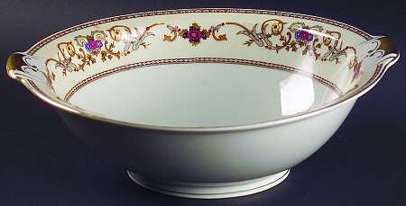 Wheeling (Japan) 10" Round Vegetable Bowl