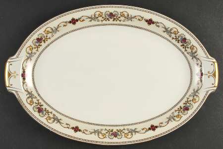 Wheeling (Japan) 17" Oval Serving Platter