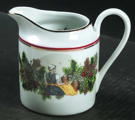All The Days of Christmas Creamer