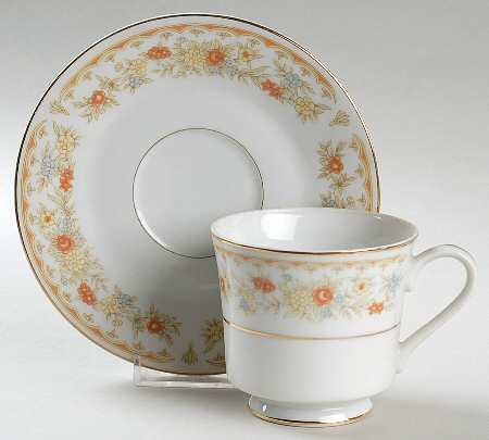 Duchess Footed Cup & Saucer Set