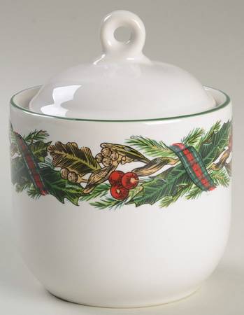 Garland Sugar Bowl & Lid