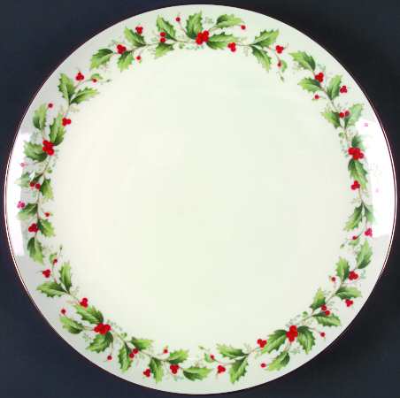 Holly 12" Chop Plate (Round Platter)