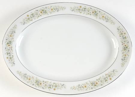 Irene 14" Oval Serving Platter