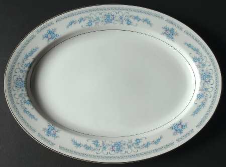 Nancy 14" Oval Serving Platter