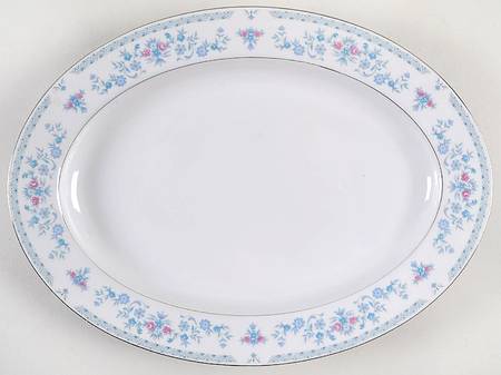 Patricia 14" Oval Serving Platter