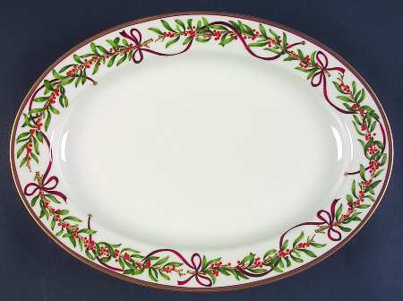 Queensberry 14" Oval Serving Platter