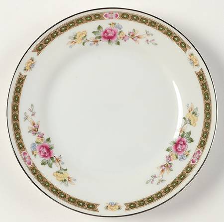 Spring Garden Bread & Butter Plate